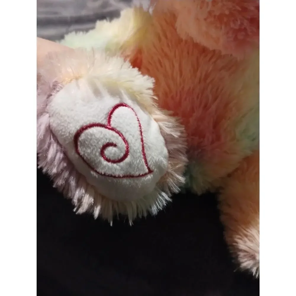 Homerbest Pastel Multicolor Tie Dye Unicorn Stuffed Animal Plush